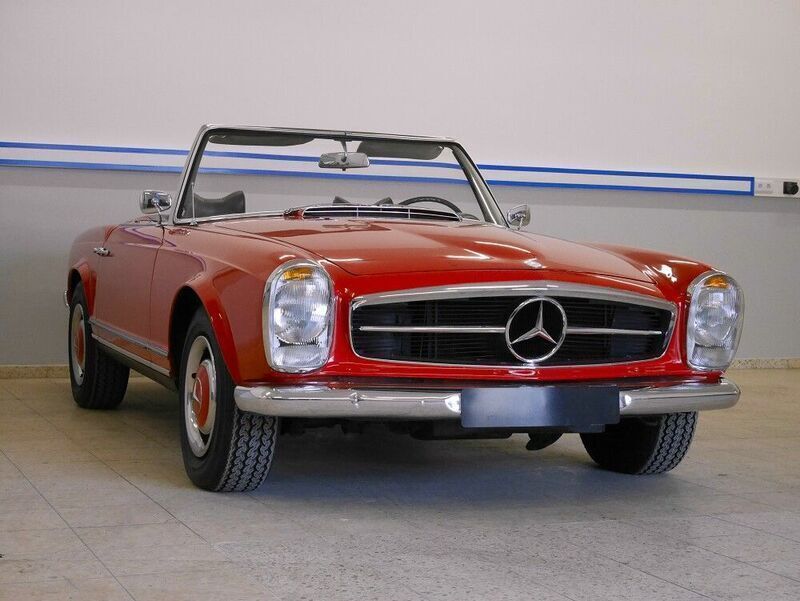 Gebraucht Mercedes 230 150 PS (110 kW) 1966 Rot Cabrio