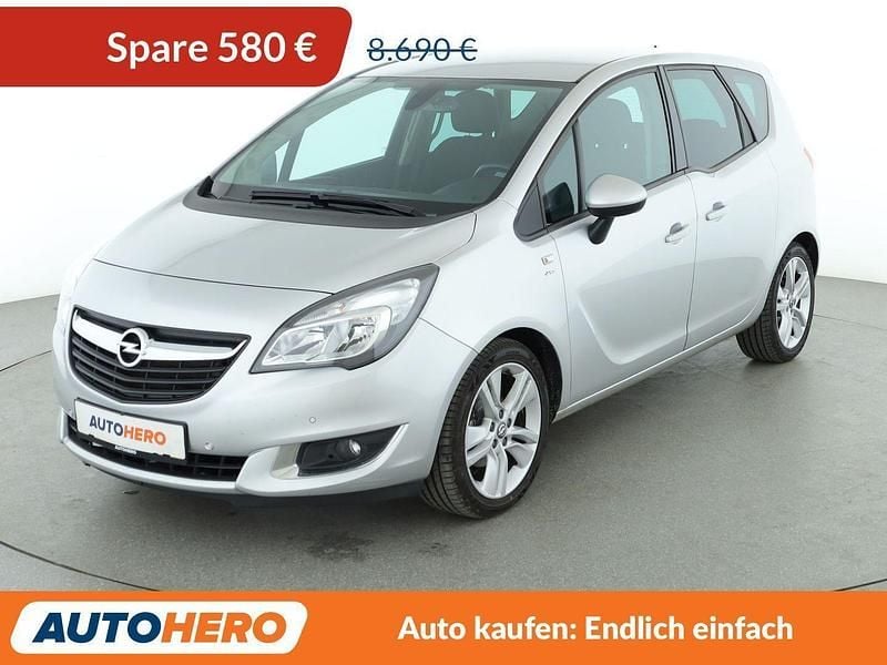 Silber Gebraucht 2016 Opel Meriva drive Van / Kleinbus | 8.110 € (Fairer Preis) - Bild 1/3