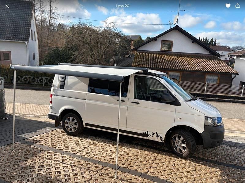 Gebraucht VW T5 105 PS (77 kW) 2014 Weiß Van