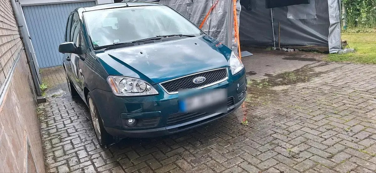 Gebraucht Ford C-MAX 101 PS (74 kW) 2007 Grün Van / Kleinbus