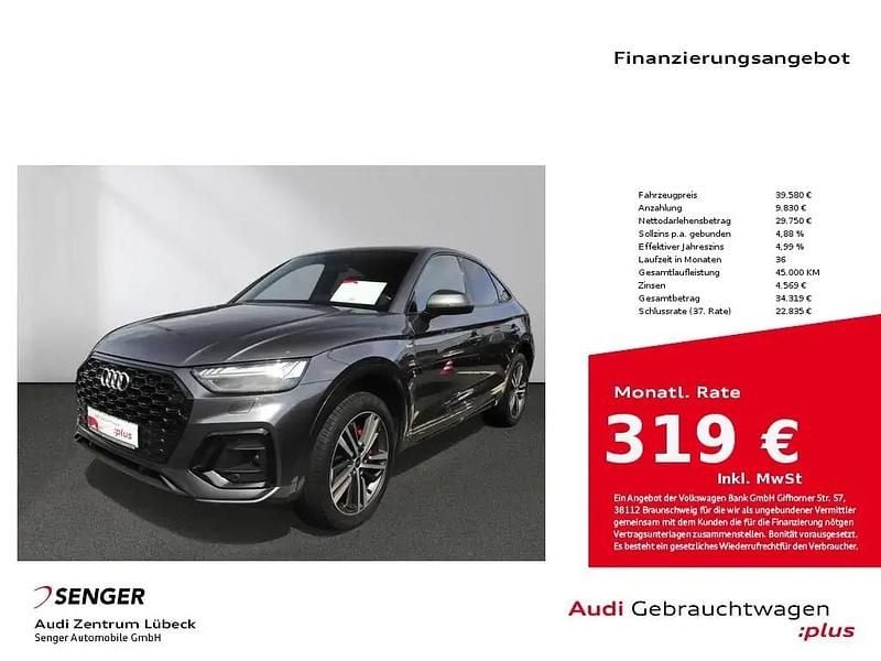 Grau Gebraucht 2022 Audi Q5 Sportback S-Line SUV | 39.580 € (Fairer Preis) - Bild 1/1