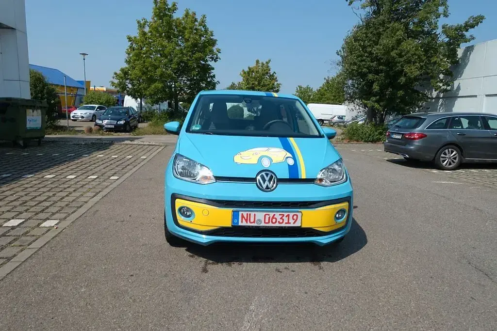 Gebraucht VW up! move up! 60 PS (44 kW) 2019 Blau Kleinwagen