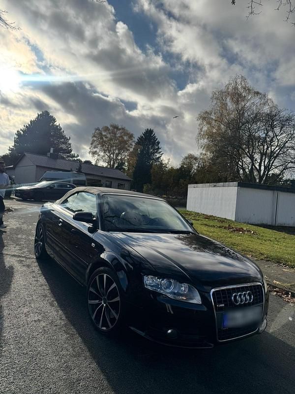 Gebraucht Audi A4 Cabriolet S-Line 200 PS (147 kW) 2009 Schwarz Cabrio