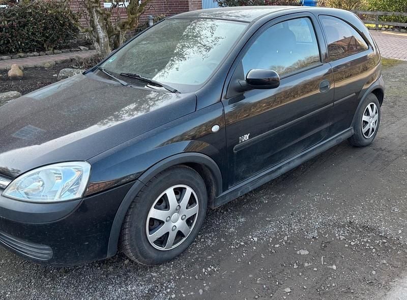 Gebraucht Opel Corsa 58 PS (42 kW) 2001 Schwarz Kleinwagen