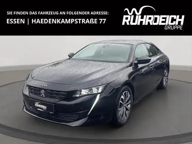 Schwarz Gebraucht 2022 Peugeot 508 Allure Limousine | 31.989 € - Bild 1/4