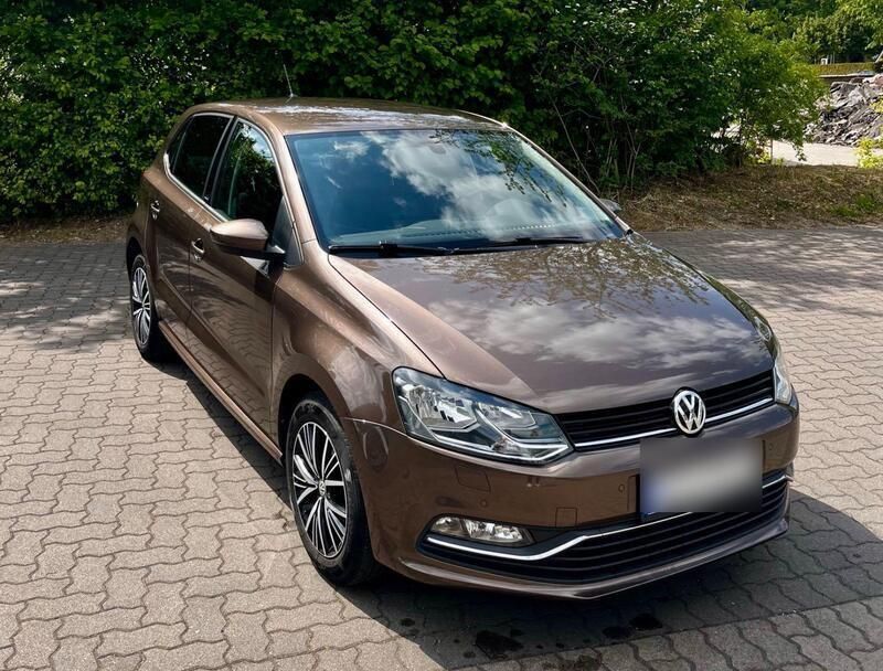 Braun Gebraucht 2016 VW Polo Allstar Kleinwagen | 9.600 € (Fairer Preis) - Bild 1/4