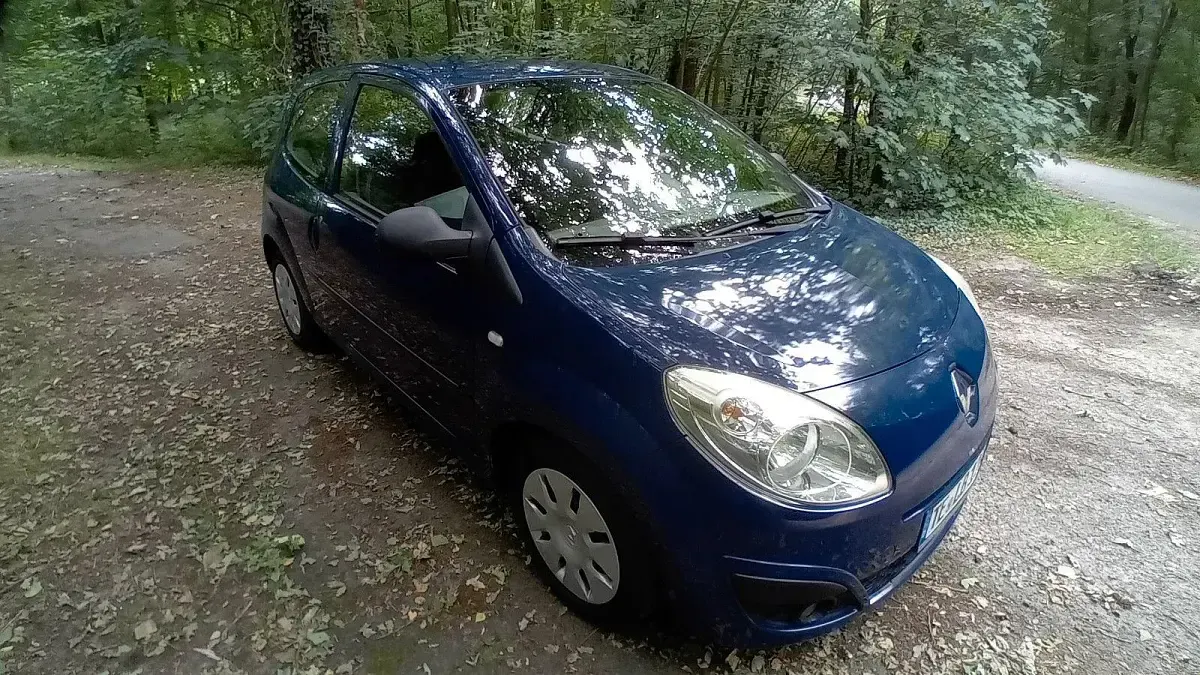 Gebraucht Renault Twingo Authentique 58 PS (42 kW) 2008 Blau Kleinwagen