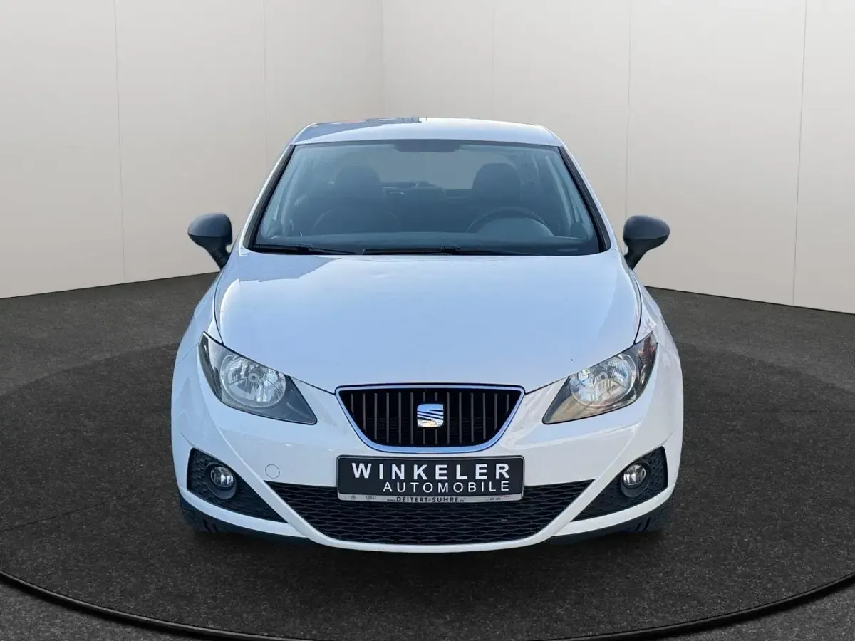 Gebraucht Seat Ibiza Reference 86 PS (63 kW) 2010 Weiß Limousine