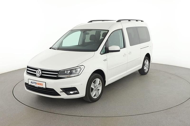 Weiß Gebraucht 2018 VW Caddy Maxi Comfortline Van / Kleinbus | 22.030 € (Guter Preis) - Bild 1/3