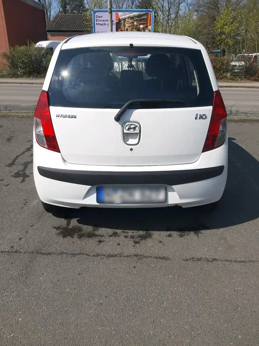Gebraucht Hyundai i10 65 PS (47 kW) 2009 Weiß Kleinwagen