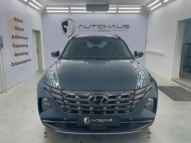 Gebraucht Hyundai Tucson Trend 220 PS (161 kW) 2022 Teal blue / met SUV