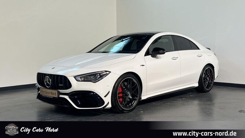 Polarweiss unilack Gebraucht 2023 Mercedes CLA45 AMG AMG Limousine | 54.999 € (Guter Preis) - Bild 1/4