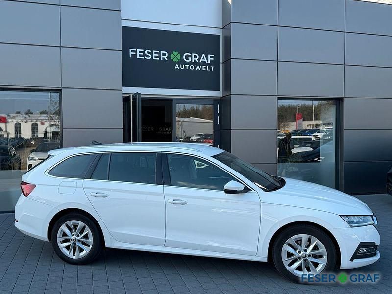 Gebraucht Skoda Octavia 116 PS (85 kW) 2021 Candy weiss Kombi
