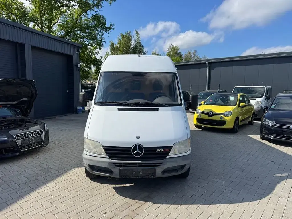 Gebraucht Mercedes Sprinter 129 PS (94 kW) 2000 Weiß