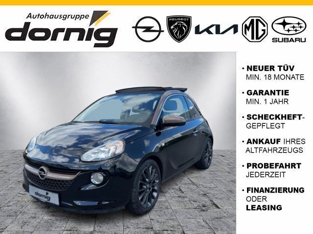 Gebraucht Opel Adam Open Air 101 PS (74 kW) 2016 Onyx schwarz Kleinwagen