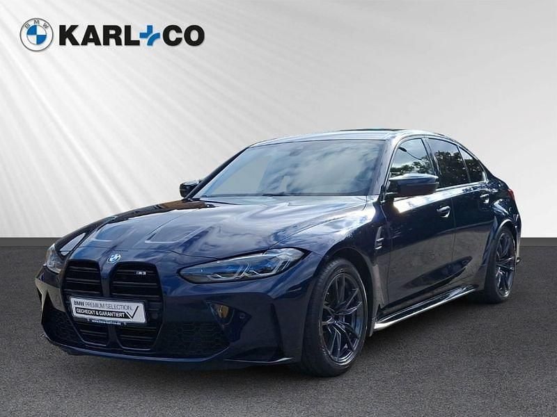 Blau Gebraucht 2021 BMW M3 Performance Limousine | 54.978 € - Bild 1/4
