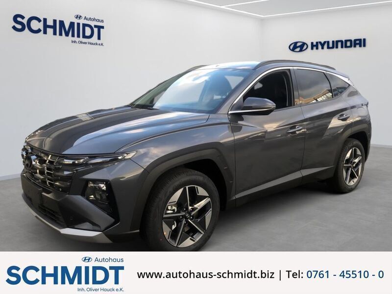 Grau Neu 2024 Hyundai Tucson Trend SUV | 37.990 € (Superpreis) - Bild 1/4