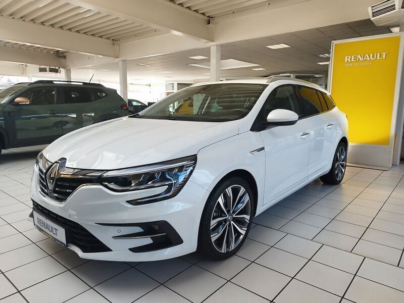 Weiß Gebraucht 2022 Renault Mégane IV Intens Limousine | 22.990 € (Teuer) - Bild 1/4