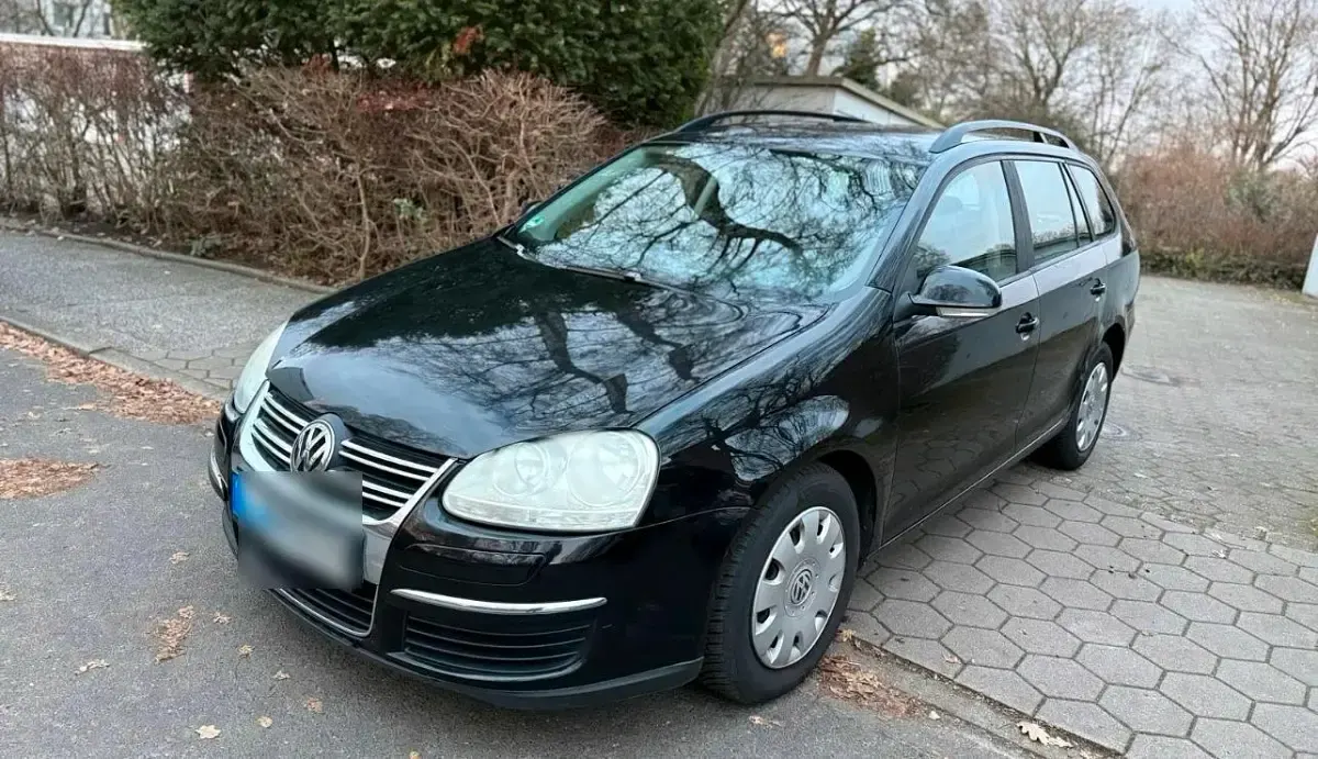 Gebraucht VW Golf V 101 PS (74 kW) 2007 Schwarz Kombi