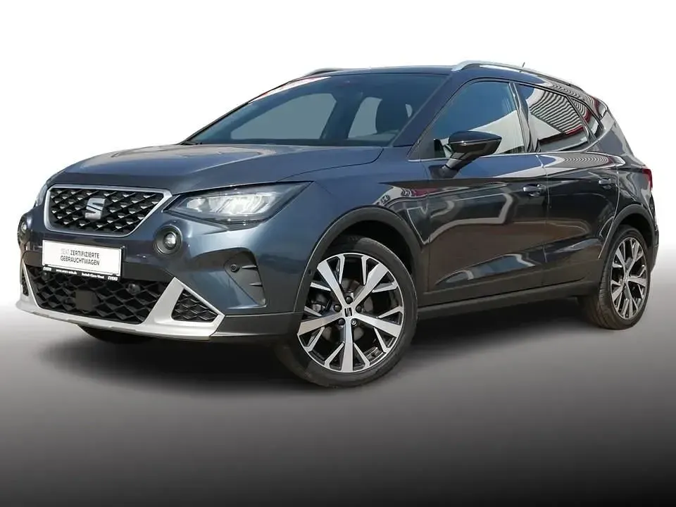 Gebraucht Seat Arona Xperience 110 PS (80 kW) 2021 Magnetic grau / midnight schwarz SUV