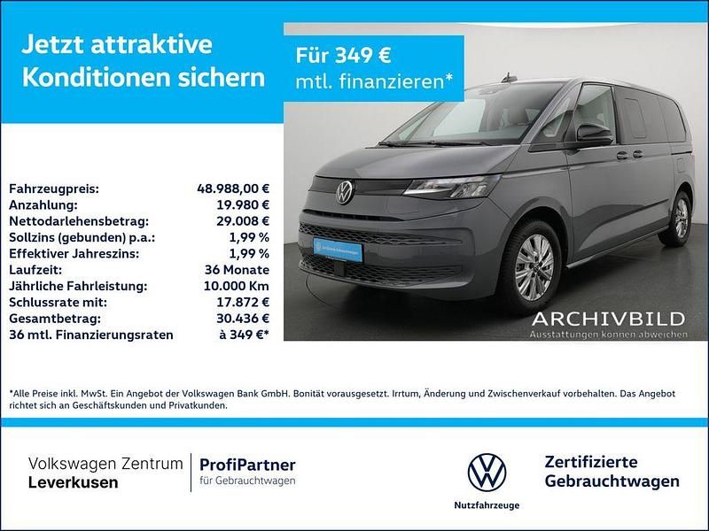 Pure grey Gebraucht 2024 VW T7 Basis Van | 48.988 € (Superpreis) - Bild 1/4