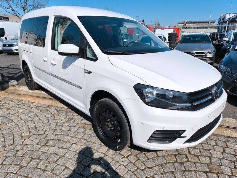 Weiss Gebraucht 2019 VW Caddy Maxi Van / Kleinbus | 13.490 € (Superpreis) - Bild 1/4