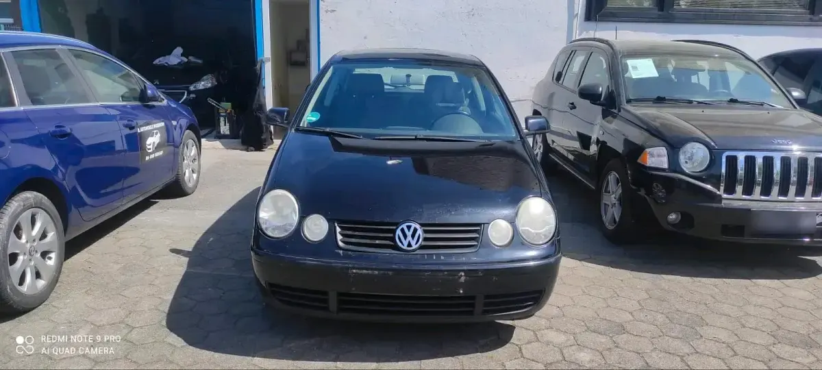 Gebraucht VW Polo 55 PS (40 kW) 2002 Schwarz Kleinwagen