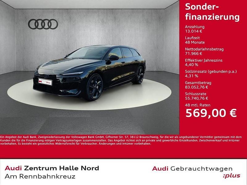 Gebraucht Audi A6 e-tron S-Line 314 kW (428 PS) 2025 Mythosschwarz metallic Kombi