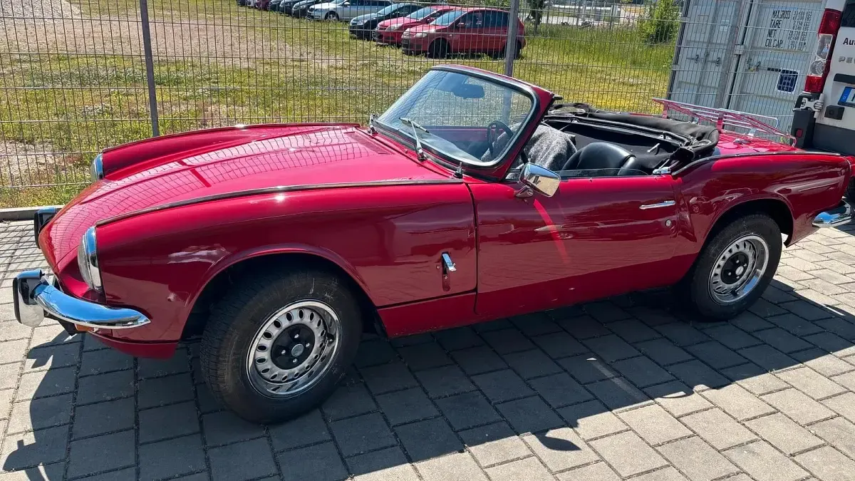 Gebraucht Triumph Spitfire 70 PS (51 kW) 1970 Rot Cabrio