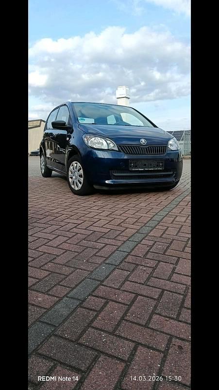 Gebraucht Skoda Citigo 60 PS (44 kW) 2014 Blau Kleinwagen