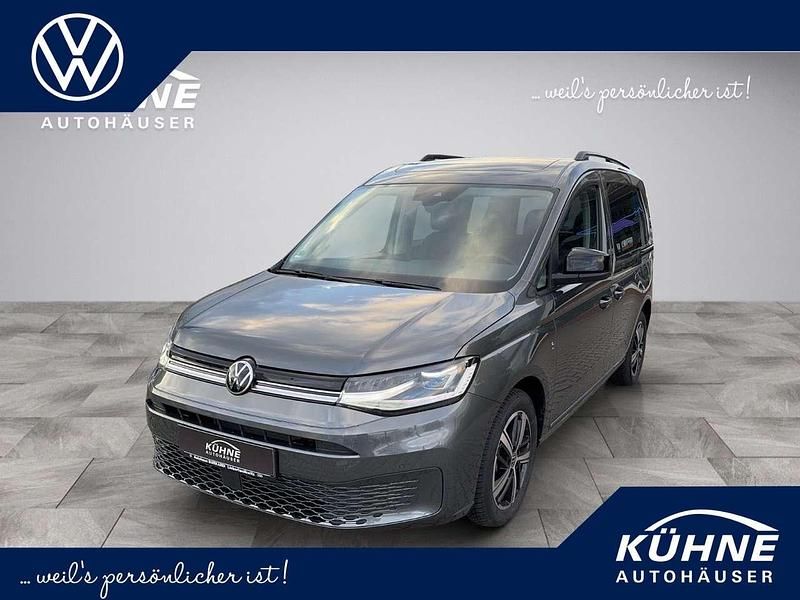 Indiumgrau metallic Gebraucht 2024 VW Caddy Dark Label Van / Kleinbus | 35.930 € (Fairer Preis) - Bild 1/4