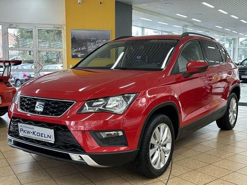 Rot Gebraucht 2018 Seat Ateca Style SUV | 9.999 € (Fairer Preis) - Bild 1/4