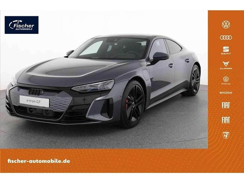 Grau Gebraucht 2024 Audi e-tron GT quattro Ambiente Limousine | 99.980 € - Bild 1/4