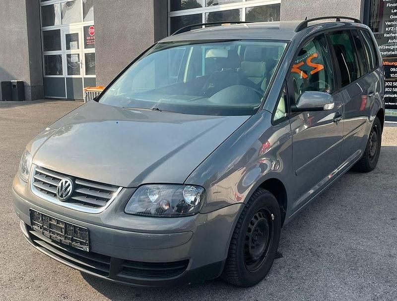 Gebraucht VW Touran Trendline 102 PS (75 kW) 2003 Grau Van / Kleinbus