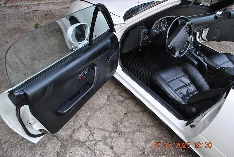 Gebraucht Mazda MX5 131 PS (96 kW) 1994 Weiß Cabrio