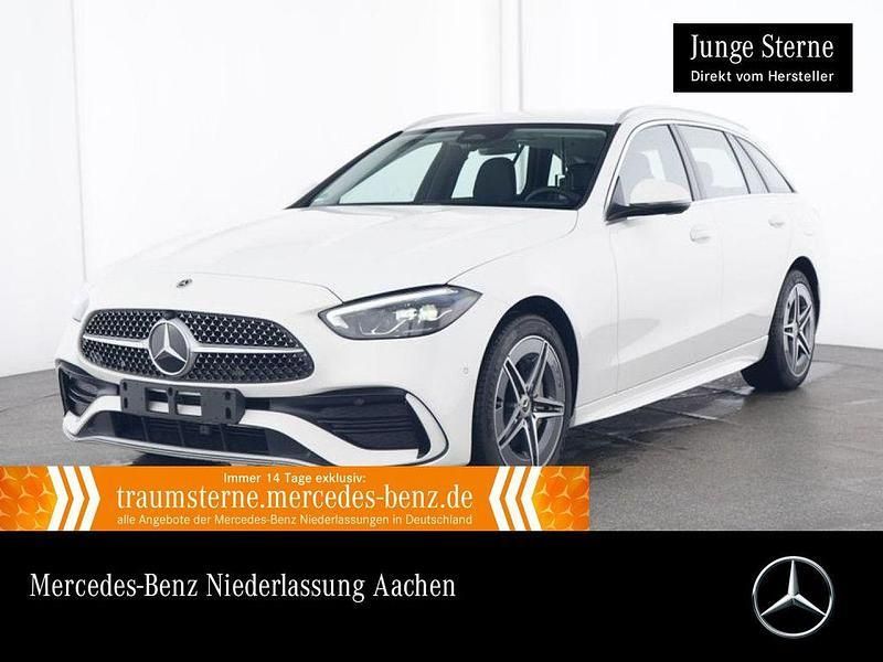 Weiß Gebraucht 2024 Mercedes C300e Advanced Plus Limousine | 43.890 € (Superpreis) - Bild 1/3