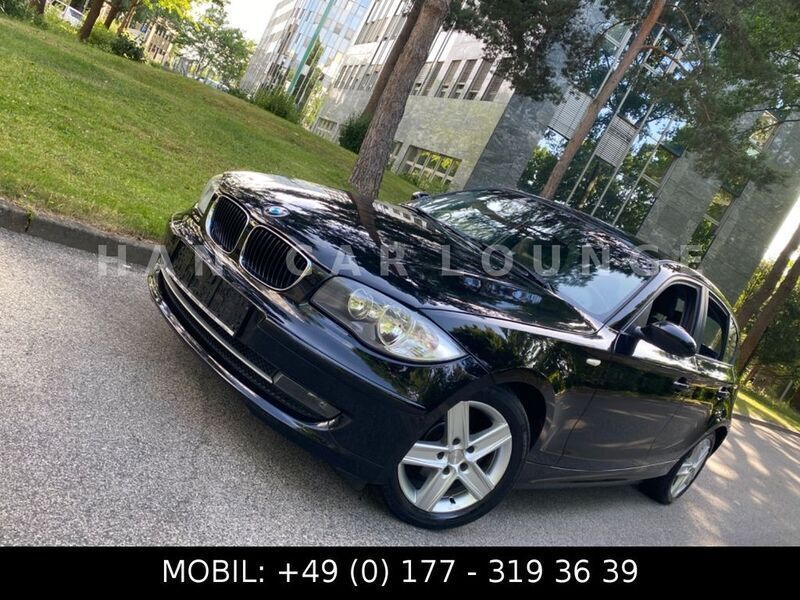 Schwarz Gebraucht 2009 BMW 118 Advantage Kleinwagen | 3.900 € (Guter Preis) - Bild 1/4