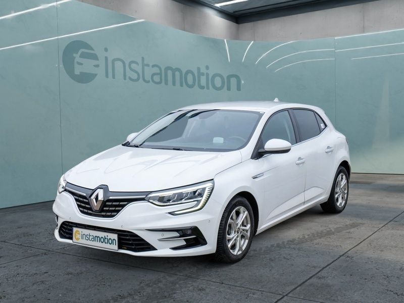 Weiß Gebraucht 2021 Renault Mégane IV Intens Limousine | 21.194 € (Etwas zu teuer) - Bild 1/4
