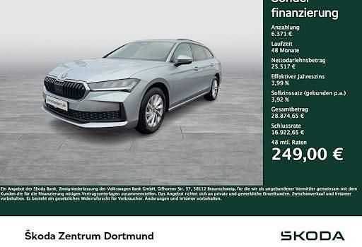 Gebraucht Skoda Superb Essence 150 PS (110 kW) 2025 Silber Kombi