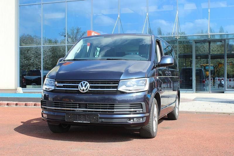 Second-hand VW Multivan Highline 204 CP (150 kW) 2018 Albastru Monovolum