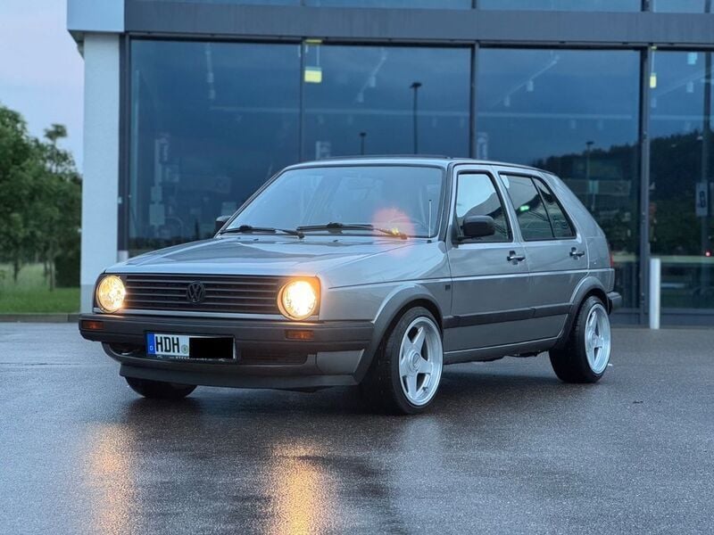 Silber Gebraucht 1990 VW Golf II Limousine | 4.150 € - Bild 1/4