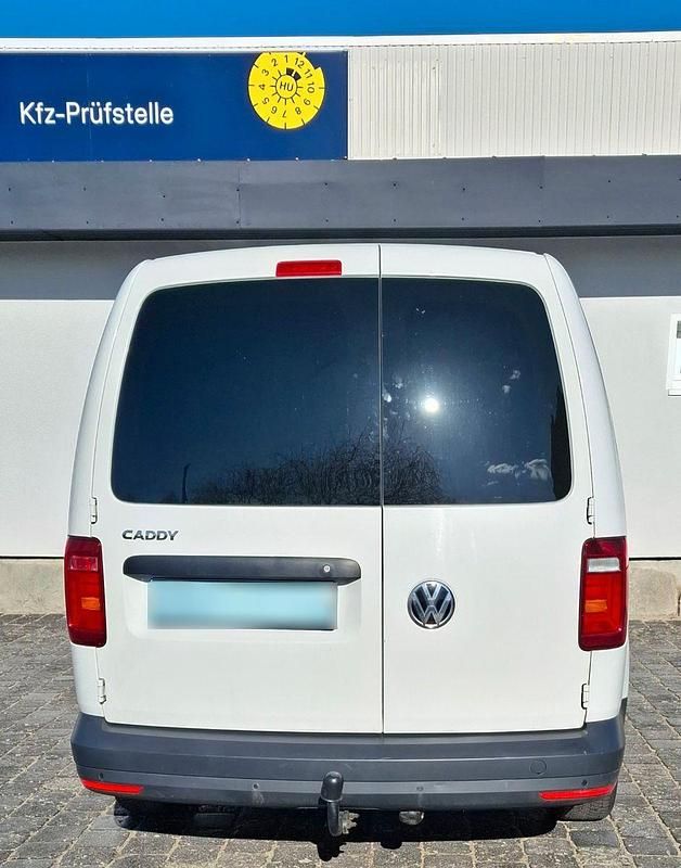Gebraucht VW Caddy Maxi 102 PS (75 kW) 2018 Weiß Van / Kleinbus