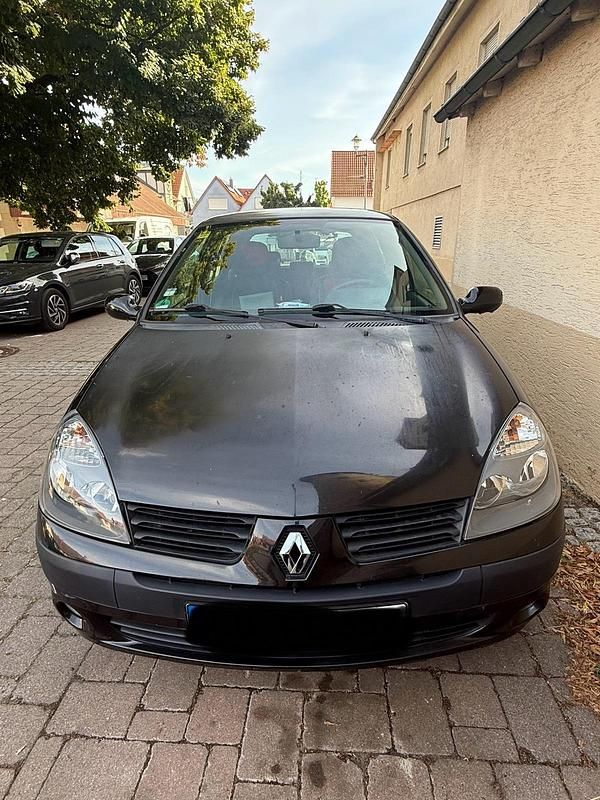 Schwarz Gebraucht 2005 Renault Clio II Kleinwagen | 2.200 € - Bild 1/4