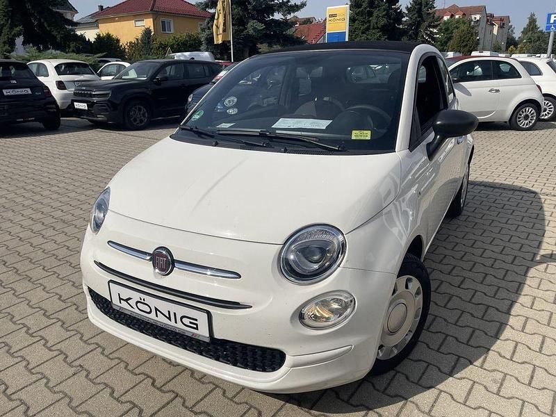 Gelato weiß (5ca) Gebraucht 2023 Fiat 500C Cabrio | 15.999 € (Fairer Preis) - Bild 1/4