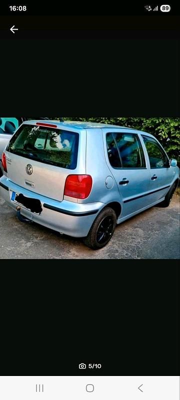 Usado VW Polo 60 HP (44 kW) 2001 Prateado Citadino