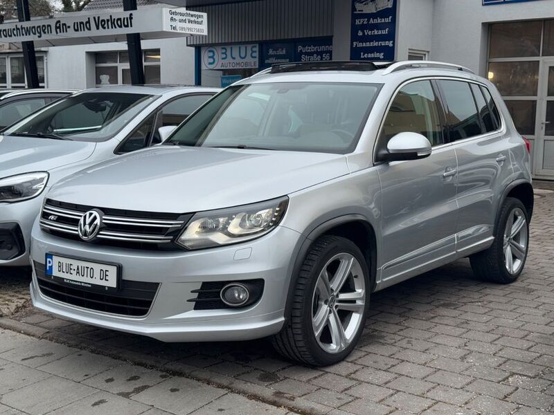 Reflexsilber metallic Gebraucht 2013 VW Tiguan R-line SUV | 16.900 € (Fairer Preis) - Bild 1/4