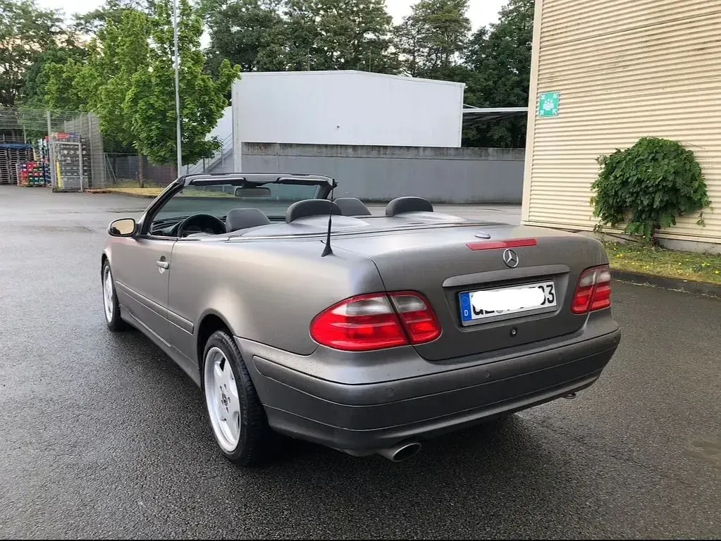 Gebraucht Mercedes CLK430 Avantgarde 279 PS (205 kW) 2001 Grau Cabrio