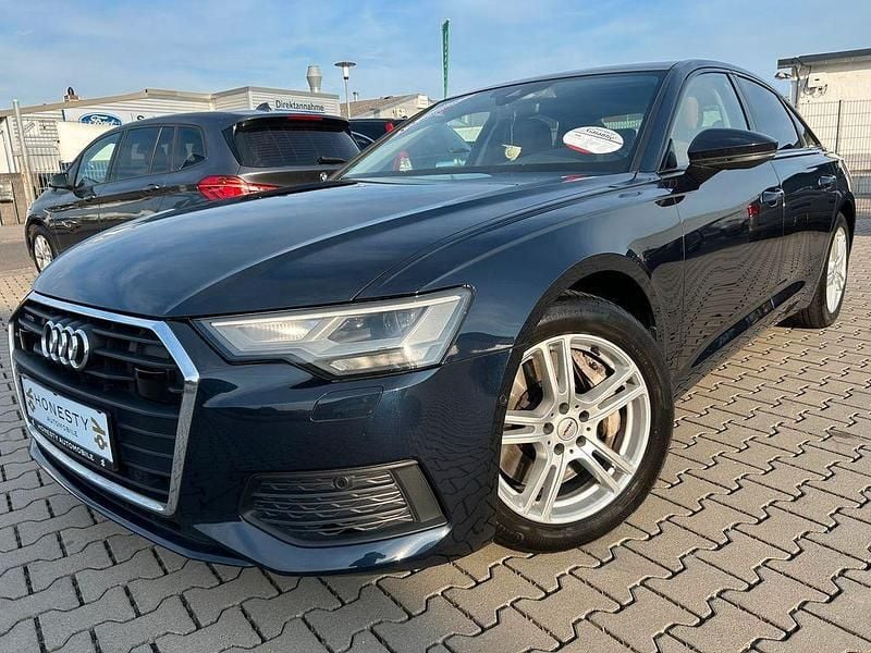 Firmamentblau metallic Gebraucht 2020 Audi A6 Basis Limousine | 29.990 € (Fairer Preis) - Bild 1/3