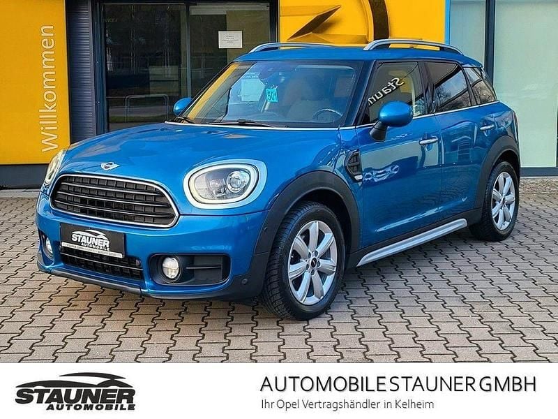 Island blue metallic Gebraucht 2017 Mini Cooper D Countryman SUV | 14.980 € (Superpreis) - Bild 1/4