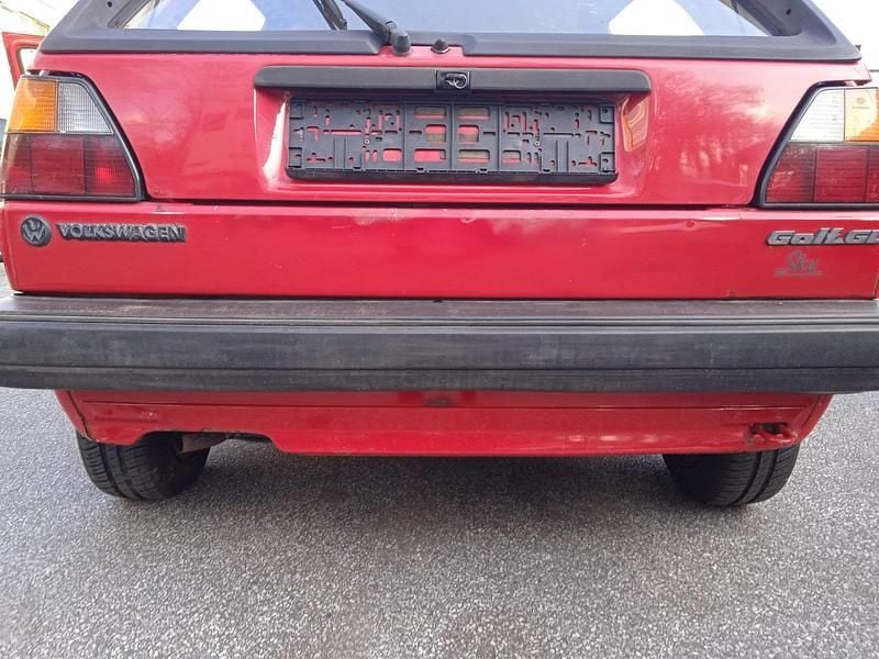 Gebraucht VW Golf II 74 PS (54 kW) 1987 Rot Kleinwagen